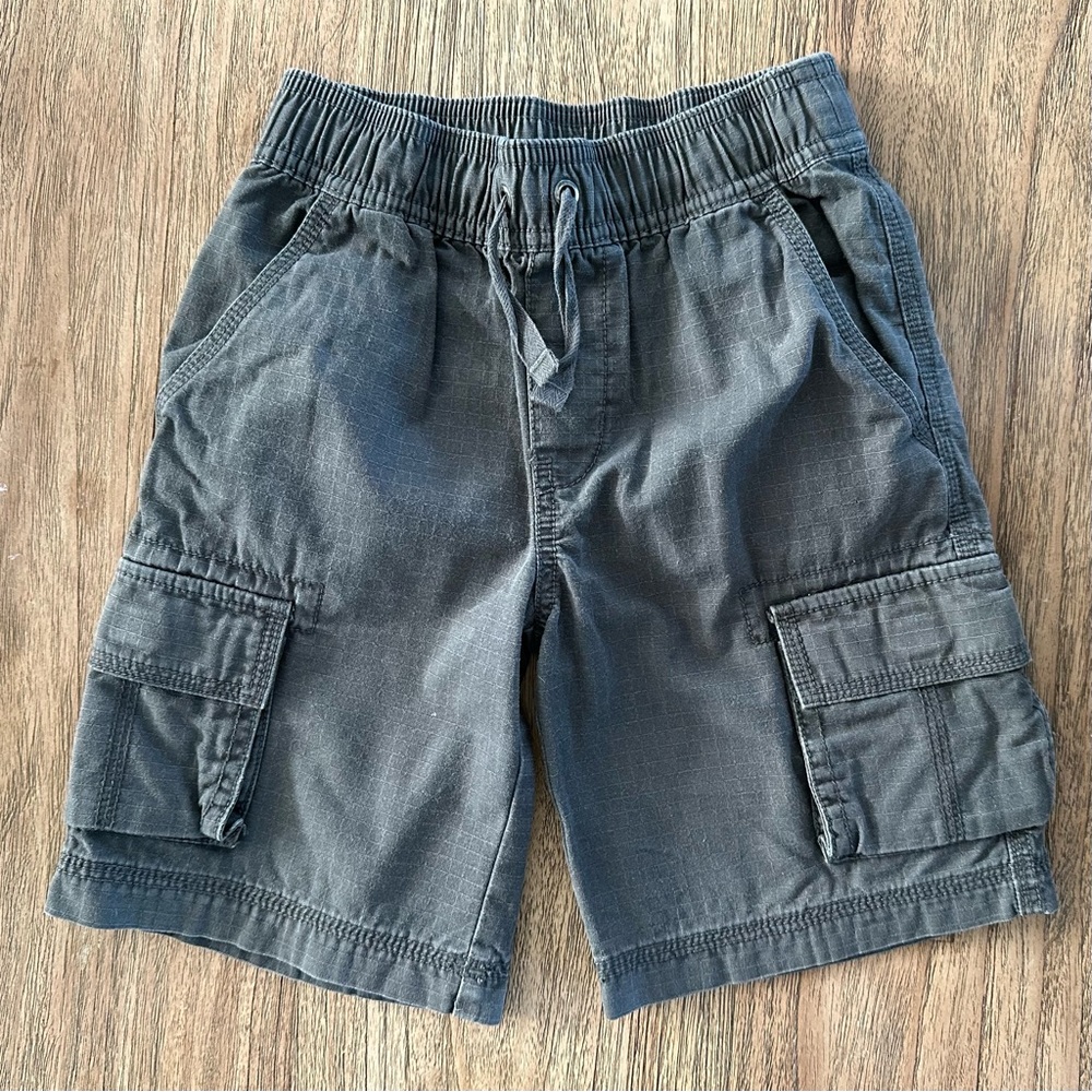 Drawstring Cargo Shorts